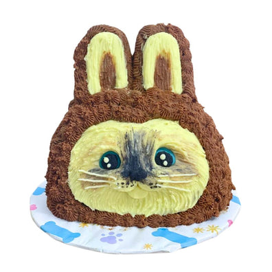3D Labubu-themed Cake for Cats - 6 inches